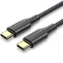 Vention Cable USB 2.0 Tipo-C a Tipo-C TAUBI 3m 3A Negro